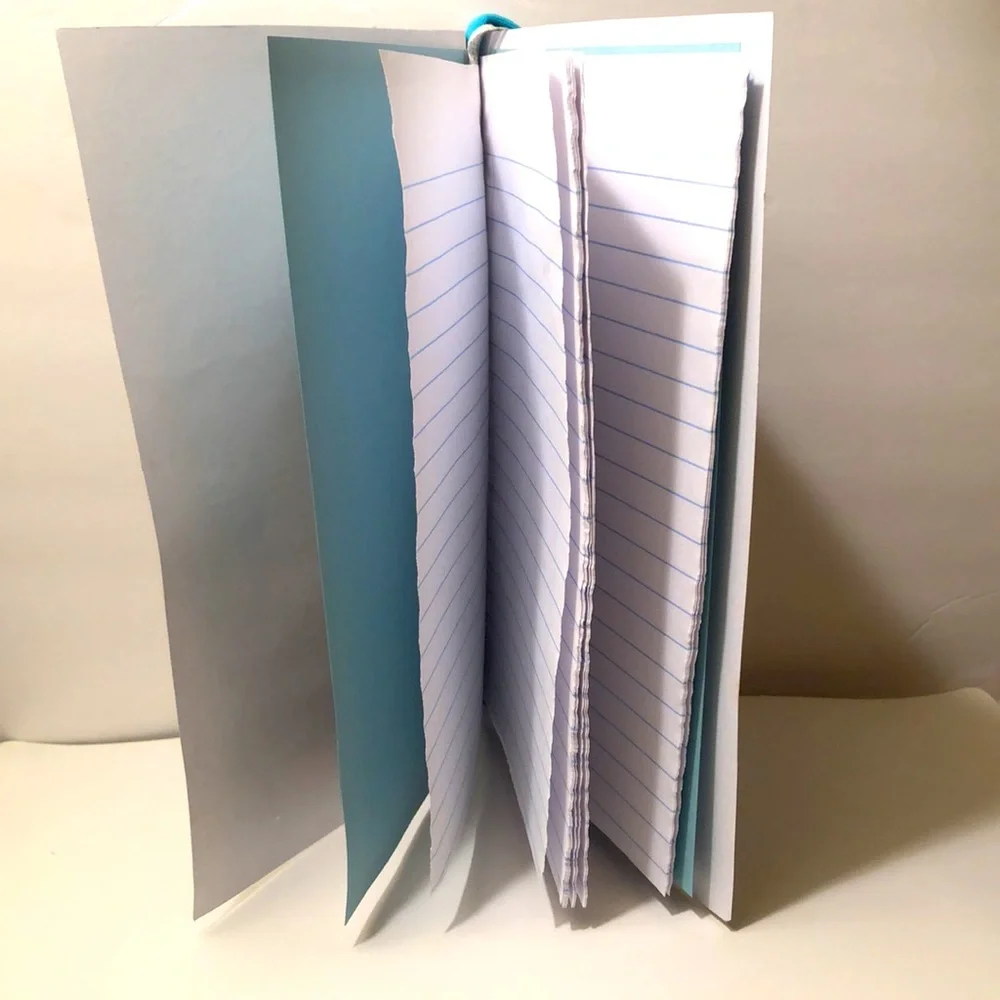 NWT of a kind handmade happy friendship&fashion art journal notebook 📓🦋💕